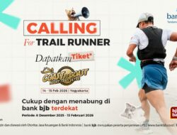 Cukup Menabung di bank bjb, Bisa Dapat Tiket Coast to Coast Night Trail Ultra