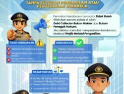 Polresta Bandung Tegaskan Kendaraan Tak Boleh Ditarik Paksa di Jalan, Ini Dasar Hukumnya