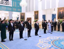 Presiden Prabowo Subianto Lantik Enam Duta Besar RI untuk Negara Sahabat