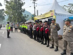 Amankan Tahun Baru 2026, Satpol PP Kabupaten Bandung Terjunkan 105 Personel di Sejumlah Titik Rawan