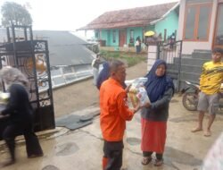 Relawan AABI Salurkan Bantuan Korban Longsor Pasir Kuning