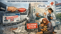 Penonaktifan BPJS Subsidi oleh Kemensos Picu Risiko Putus Layanan Kesehatan Warga Miskin