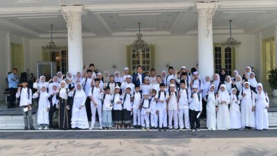 Jelang Idulfitri 1447 H, Wapres Gibran Santuni Anak Yatim di Istana Wakil Presiden