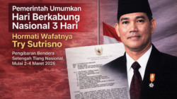 Pemerintah Umumkan Hari Berkabung Nasional 3 Hari, Hormati Wafatnya Try Sutrisno