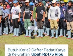 Cukup KTP Dibayar Rp175 Ribu/Hari! Lowongan Padat Karya Bandung 2026 Buat Warga Kurang Mampu
