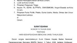 Cimahi Gelar Simulasi Evakuasi Serentak 26 April dalam Peringatan HKB 2026