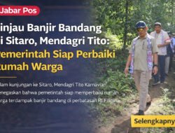Tinjau Banjir Bandang di Sitaro, Mendagri Tito: Pemerintah Siap Perbaiki Rumah Warga