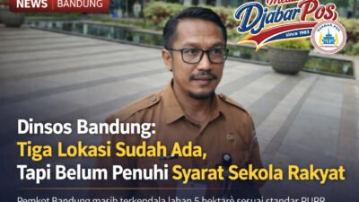 Dinsos Bandung: Tiga Lokasi Sudah Ada, Tapi Belum Penuhi Syarat Sekolah Rakyat