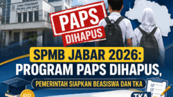 PAPS Dihapus di SPMB Jabar 2026, Pemerintah Siapkan Beasiswa dan TKA