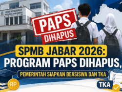 PAPS Dihapus di SPMB Jabar 2026, Pemerintah Siapkan Beasiswa dan TKA