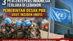 3 Peacekeepers Indonesia Terluka di Lebanon, Pemerintah Desak PBB Usut Insiden UNIFIL