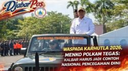 Waspada Karhutla 2026, Menko Polkam: Kalbar Harus Jadi Contoh Nasional Pencegahan Dini