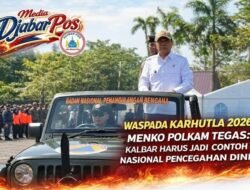 Waspada Karhutla 2026, Menko Polkam: Kalbar Harus Jadi Contoh Nasional Pencegahan Dini