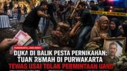Duka di Balik Pesta Pernikahan: Tuan Rumah di Purwakarta Tewas Usai Tolak Permintaan Uang