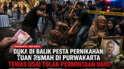 Duka di Balik Pesta Pernikahan: Tuan Rumah di Purwakarta Tewas Usai Tolak Permintaan Uang