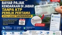Resmi Berlaku! Bayar Pajak Kendaraan di Jabar Tanpa KTP Pemilik Pertama atau Lewat Sapawarga