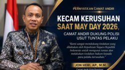 Camat Andir Kecam Aksi Anarkis saat May Day 2026, Dukung Polisi Usut Pelaku Kerusuhan