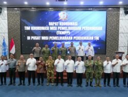 Menko Polkam Pimpin Rakor, 744 Prajurit Siap ke Lebanon