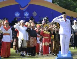 Alokh Abhimanyu, Anak PMI di Malaysia, Jadi Pemimpin Upacara Hardiknas di Senayan
