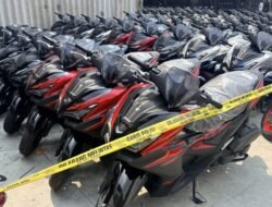 Gudang 1.494 Motor Ilegal di Jaksel Digerebek, Diduga Akan Diekspor ke Luar Negeri