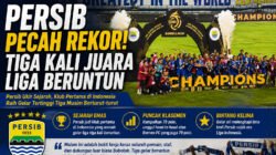 Persib Pecah Rekor, Tiga Kali Juara Liga Beruntun