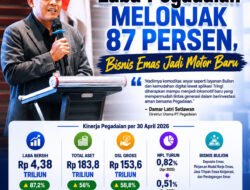Laba Pegadaian Melonjak 87 Persen, Bisnis Emas Jadi Motor Baru