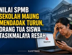 Nilai SPMB Sekolah Maung Mendadak Turun, Orang Tua Siswa Tasikmalaya Resah