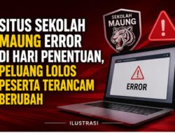 Situs Sekolah Maung Error di Hari Penentuan, Peluang Lolos Peserta Terancam Berubah
