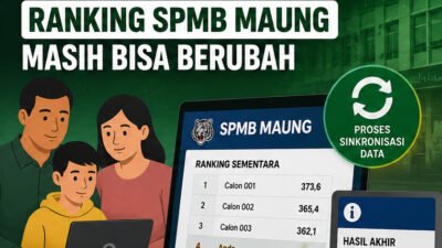 Disdik Jabar Minta Orang Tua Tetap Tenang, Ranking SPMB Maung Masih Bisa Berubah