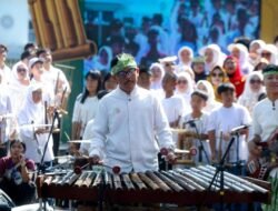 57 Grup Angklung Turun ke Mal, Bandung Genjot Wisata Budaya 2026