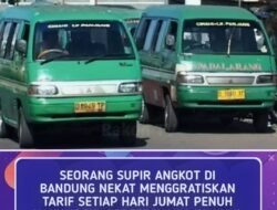 8 Tahun Konsisten Jumat Gratis, Supir Angkot Bandung Buktikan Ikhlas Tak Butuh Kaya