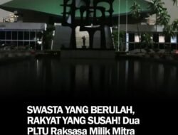 Dirut PLN: 2 PLTU Milik Swasta Gangguan, Picu Byarpet Jawa-Bali