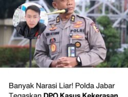 Polda Jabar: Taufik Hidayat Masih Buron, Hoaks “Sudah Ditangkap” Beredar
