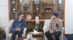 Dansat Brimob Jabar yang Baru Mulai Bangun Koordinasi Strategis dengan BI Jabar