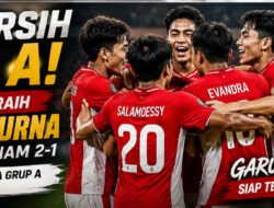 Sapu Bersih Grup A! Garuda Muda Raih 9 Poin Sempurna Usai Tekuk Vietnam