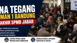 Suasana Tegang Warnai SMAN 1 Bandung di Hari Terakhir SPMB Jabar