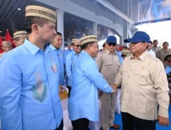 Prabowo Hadiri PENAS XVII di Gorontalo, 50 Ribu Petani dan Nelayan Padati Sport Center Limboto