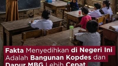 Negara Bisa Ngebut, Sekolah Masih Nunggu Atap