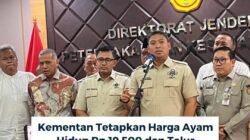 Kementan Tetapkan Harga Dasar Ayam-Telur untuk Jaga Stabilitas Pasokan