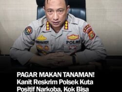 Kanit Reskrim Polsek Kuta Positif Ekstasi, Polda Bali Janji Proses Tegas