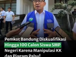 80-100 Calon Siswa SMP Negeri di Bandung Didiskualifikasi SPMB 2026