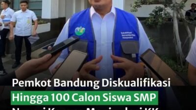 80-100 Calon Siswa SMP Negeri di Bandung Didiskualifikasi SPMB 2026