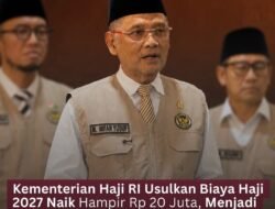 BPIH Haji 2027 Diusulkan Rp107,34 Juta. Jemaah Bayar  RP42,94 Juta, Sisa Dari Nilai Manfaat