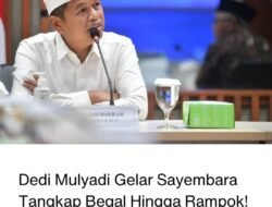 Dedi Mulyadi Umumkan Sayembara Tangkap Begal Berhadiah Rp50 Juta