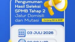 Malam Ini Penentuan! Hasil SPMB Tahap 2 Kota Bandung Diumumkan Pukul 20.00 WIB