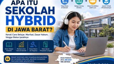 Apa Itu Sekolah Hybrid di Jawa Barat? Kenali Cara Belajar, Manfaat, Dasar Hukum, hingga Status Ijazahnya
