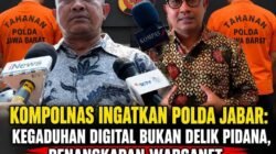 Kompolnas Ingatkan Polda Jabar: “Kegaduhan Digital Bukan Delik Pidana”