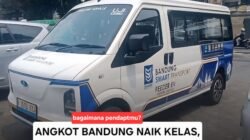 Angkot Bandung Naik Kelas: Ber-AC, Non Tunai, Tidak Ngetem