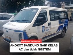 Angkot Bandung Naik Kelas: Ber-AC, Non Tunai, Tidak Ngetem