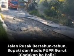 Aktivis Adukan Bupati Garut dan Kadis PUPR ke Polisi Soal Jalan Rusak Banjarwangi – Peundeuy